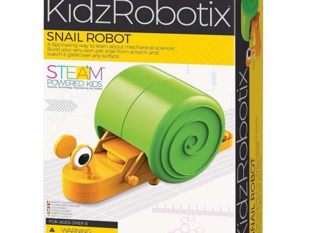 4M KidzRobotix Snail Robot  39x17x25mm Fashion