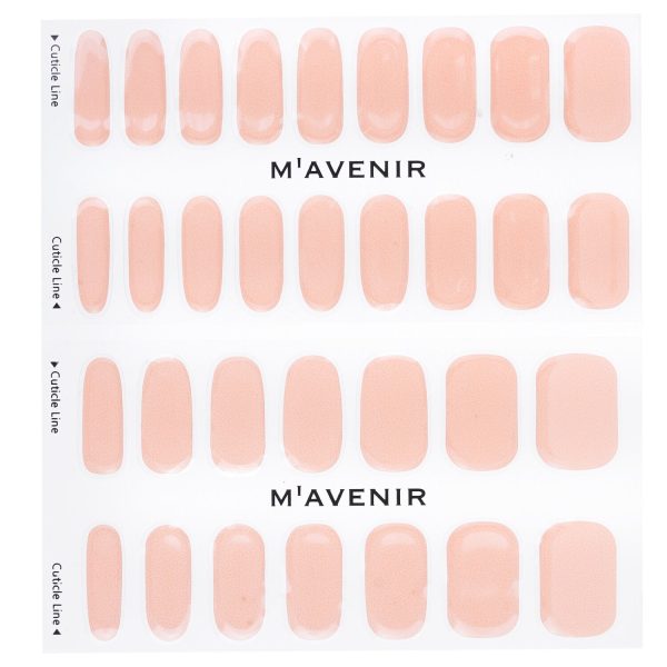 Mavenir Nail Sticker (Orange) - # Spring Coral Nail  32pcs Fashion