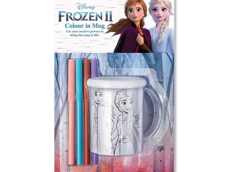 4M Disney Frozen Colour In Mug  33x27x18mm Fashion