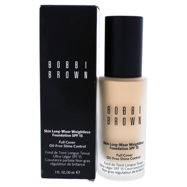 Bobbi Brown Skin Long-Wear Weightless Foundation SPF 15 - 2 Sand by Bobbi Brown for Women - 1 oz Foundation Online Sale