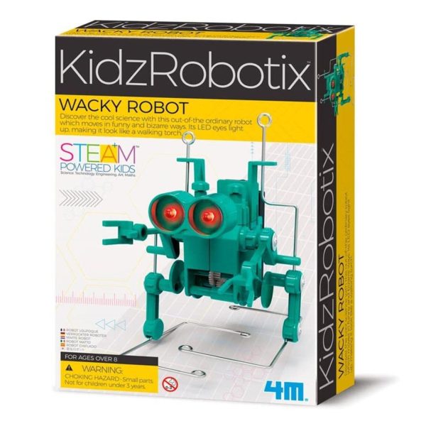 4M KidzRobotix Wacky Robot  39x17x25mm Discount