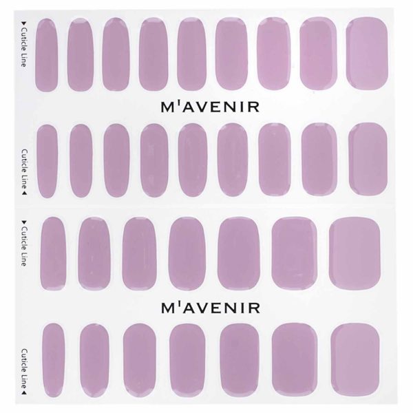 Mavenir Nail Sticker (Purple) - # Redbean Matt Nail  32pcs For Discount