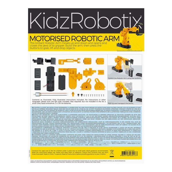 4M KidzRobotix Motorised Robotic Arm  38x28x22mm For Sale