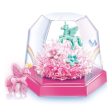 4M Crystal Imaginations Unicorn Crystal Terrarium US  35x28x19mm For Sale